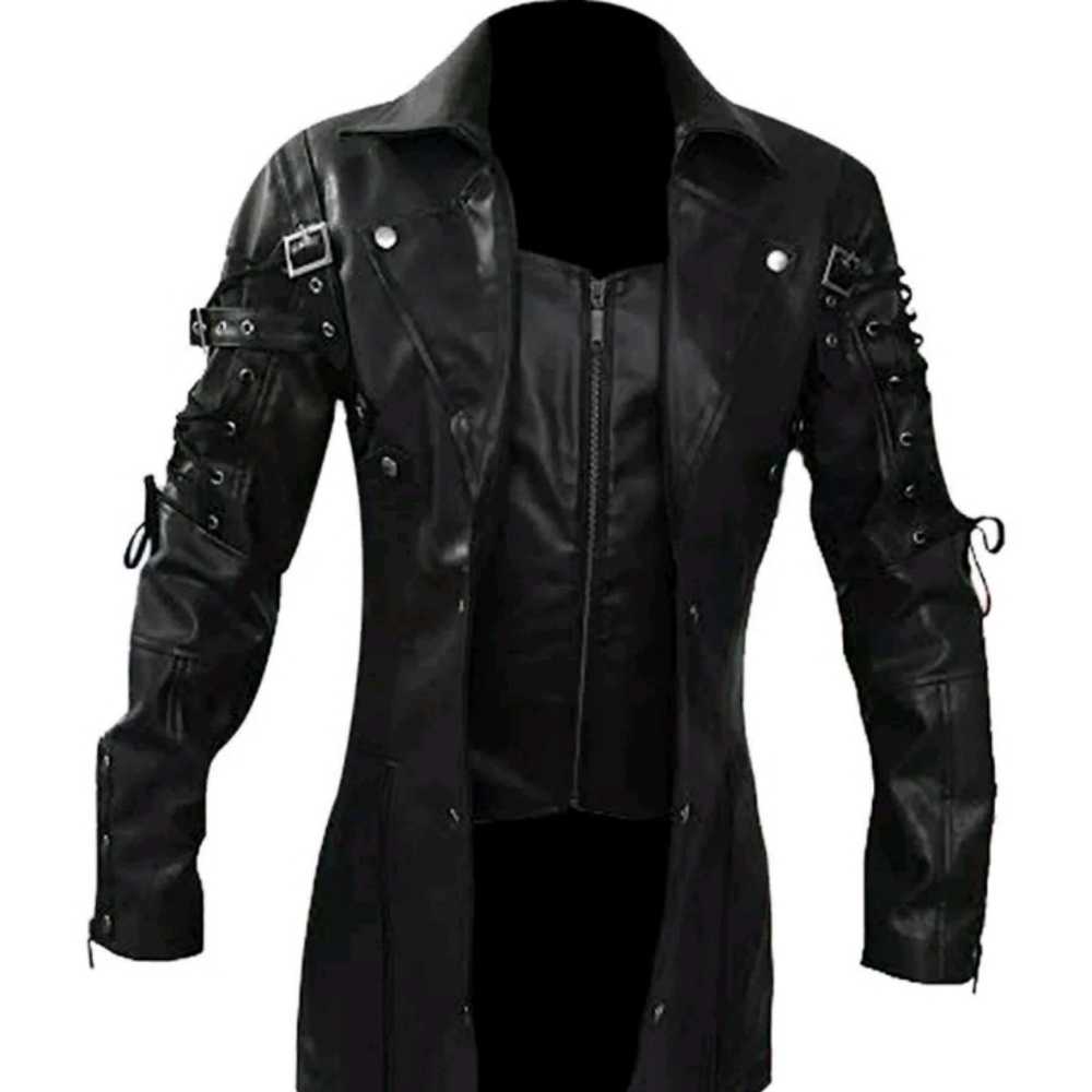 Matrix Gothic steampunk trench coat